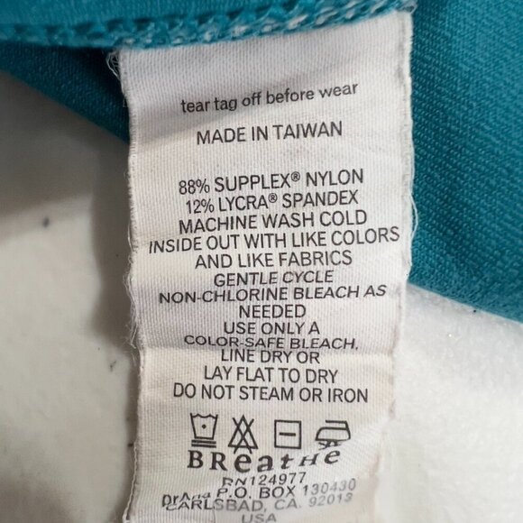 prAna Breathe Blue Cropped Yoga Pants XS - Picture 8 of 9